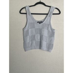 Vans Knit Tank Top Size XS Light Blue